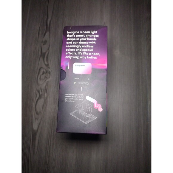 LIFX Neon Flex Smart LED Light Strip – Flexible RGB Color Changing Smart-New - Picture 4 of 10